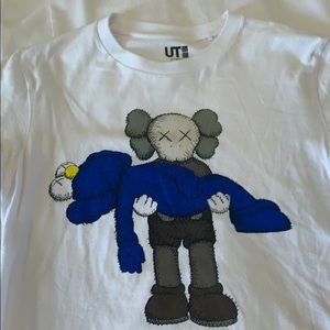 Brand new uniqlo kaws shirt size men’s xs